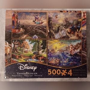Thomas Kinkade Disney Puzzles